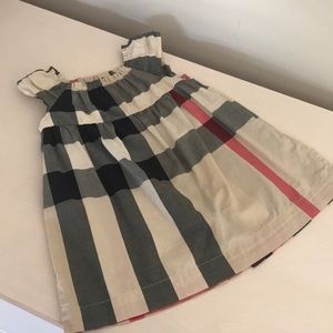 🥳HP🥳 Burberry | Baby Classic Plaid Dress